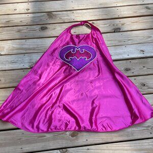 💕Super Hero Pink- Bat Girl Cape Costume